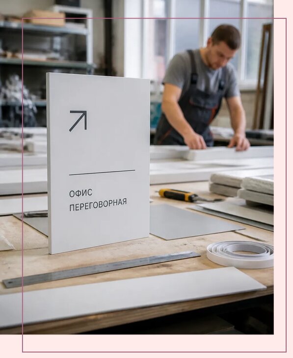 Таблички из ПВХ на заказ в Урае от 4689 р. | Аванза-Урй